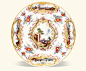 18世纪20年代的梅森（Meissen）瓷器。梅森瓷素有“瓷中白金”之称，每件成品都是经过80多道工序用手工精心制作的。每一位彩绘、造型师都必须经过数十年的艺术与技术培养。这几件是苏富比拍卖行拍出的18世纪20年代梅森瓷，成交价在20000到50000英镑之间。