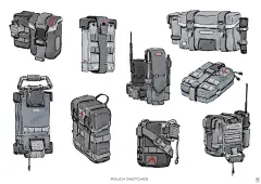 Orion / Bucephalus, Sheng Lam : Police/military themed props. 

Special thanks to noax and Robin Bouwmeester for helping me out  ( ͡☉ ͜ʖ ͡☉)