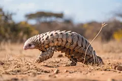 拒绝野味保护穿山甲属