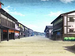 动漫里的唯美日式场景电脑桌面壁纸下载