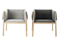 Saddle chair，一张简洁舒适的椅子，挪威设计师Angell, Wyller & Aarseth的新作。