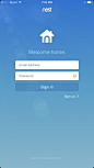nest智能家居应用界面设计，来源自黄蜂网http://woofeng.cn/