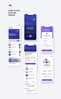 Momotaro Health Fitness Mobile App UI UX Kit