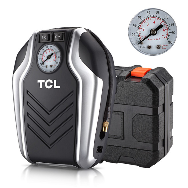 【TCL】便携式12V小轿车轮胎加气泵 ...