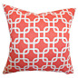 Addison Pillow in Coral