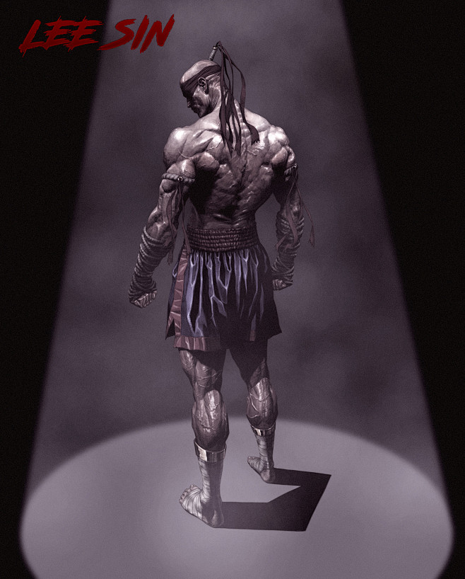 Lee Sin Fan art