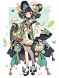 人设‖角色设计，鹿依
