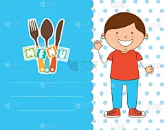 菜单,儿童,银餐具,晚餐,文字,清新,食品,设计,午餐,烹调