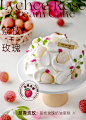 【门店】荔香玫玫蛋糕 价格牌（背面）(单层)12x6cm，超感纸 300g 过塑小程序首焦图750x1050