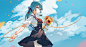 #VOCALOID 于青空下起舞 - 花本的插画