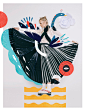 "Japonism" Harper`s Bazaar Art Indonesia Illustration : Illustration for Harper`s Bazaar Art Indonesia - "JAPONISM" Fashion Spreadfirst issue // May 2015