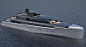 Futuristic Yacht, Van Geest Design