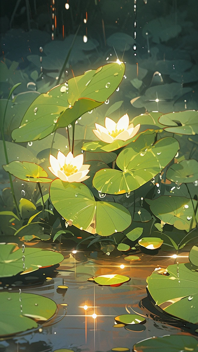 AI数字艺术精美场景插画-众图网-花瓣网
