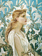 “Lilies”, 1893

Walter Crane ​​​​