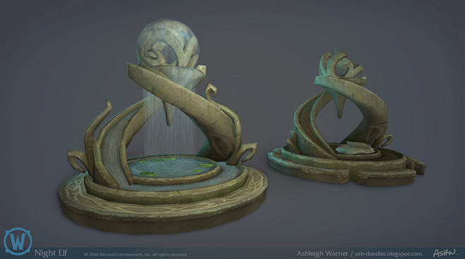 {3D系列}西方卡通场景（模型，手办）
...