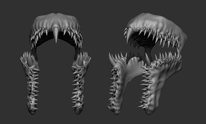 21 Creature + Monster Teeth-花瓣网