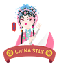 国潮 戏曲人物 昆剧