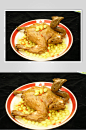 白果三黄鸡食品高清图片