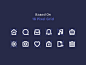 Products : 160 Crisp icons for web and mobile projects. Based on 16px grid size and available in many different formats: .CSH, SVG, PSD, AI, EPS, Sketch, Affinity, IconJar, TTF, EOT, WOFF, PNG. This is a must have icon set for every designer and developer