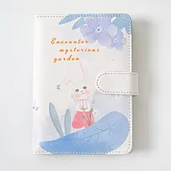 创意磁扣本手账本简约ins加厚笔记本子日程表计划本学生记事本