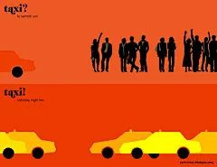 【出租车】
巴黎：人多车少
纽约：车多人少