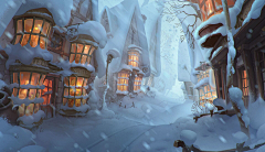 yannlyu采集到雪景冰雪素材