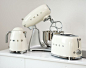 涂上复古的白色烤面包机，水壶， _设计风格-复古采下来_T2019718 