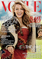 布莱克·莱弗利 (Blake Lively) 登《Vogue》杂志美国版2014年8月刊
