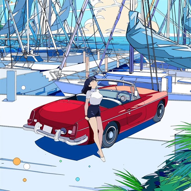12 款清新优雅的扁平风格漫画！