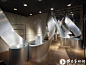 日本卷纸状陈设的特色画廊展厅 -设计-浙江在线-书法频道