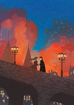 1天画1幅唯美插画，他坚持了N个365天！ : 奇思妙想的脑洞！