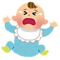 大哭大闹 受伤 发烧 起水痘的宝宝  育婴 婴儿 宝宝 插画 免扣 素材 手绘 png5