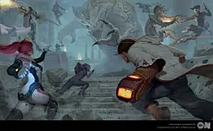 ReON battle royale, Iqnatius Budi : This one is a tribute to ReOn comic (http://reoncomics.com/)

This is my first attempt to make a fighting scene with lots of characters in it. I really took my time on this one, didn't want to rush it. 
The atmosphere i