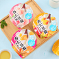 日本进口零食taranmi杏仁豆腐芒果橘子白桃味果味果冻小布丁230g-淘宝网
