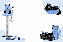 猫咪背景  - 源文件下载【酷图网】猫咪背景,可爱猫猫,宠物猫咪,猫咪,小猫,壁纸