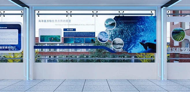 科技文化长廊·简约艺术|设计分享 - 小...