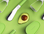 Maven | Design & Envisioning : Williams-Sonoma avocado tools are a range of kitchen gadgets specialized in processing avocados in various ways. 