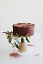 A Simple Chocolate Cake | @thefauxmartha