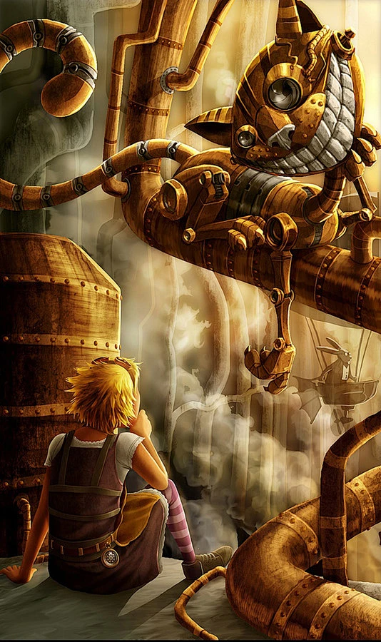 【STEAMPUNK】蒸汽朋克【2】图片_宣东的插画世界图片素材-花瓣网