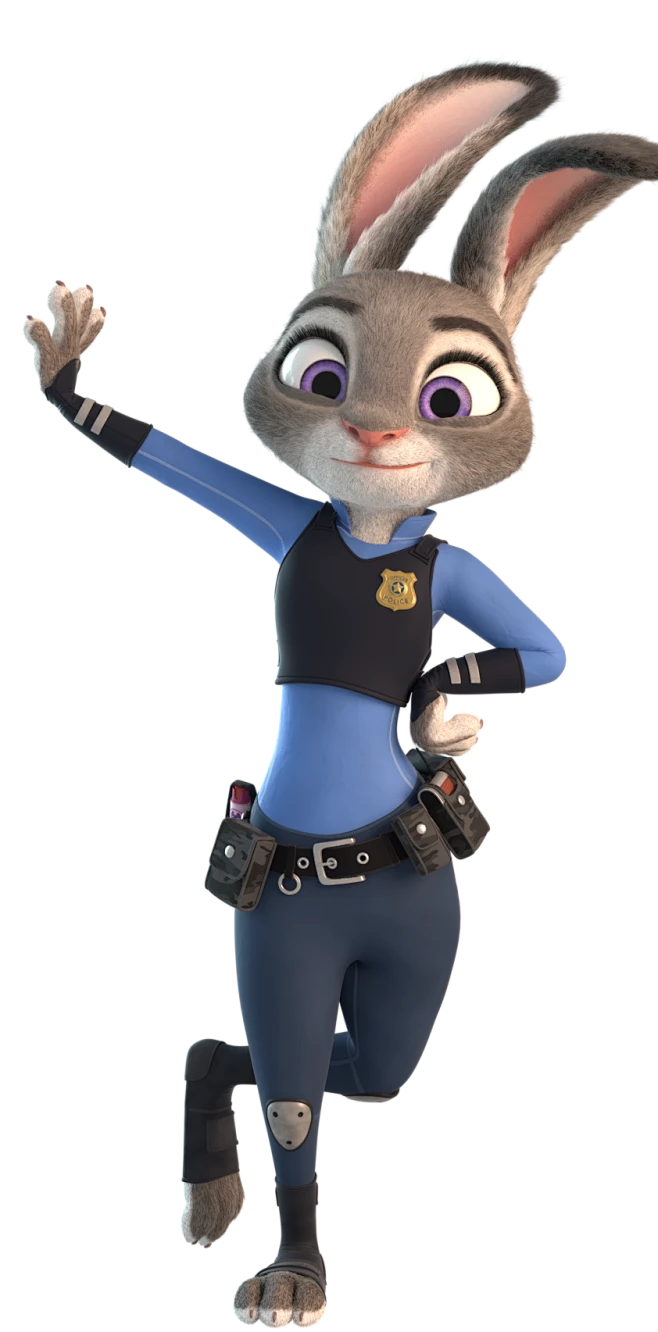 尼克兔子警官内的花瓣采集图片-崽崽没有山啊、