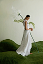 Fashion campaign Fashion Designer Indonesian lily Lookbook purity White dress editorial model