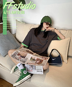 ☆Time采集到网红风海报