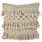 Eider & Ivory Clarkston Moroccan Wedding Blanket Fringe Cotton Throw Pillow | Wayfair