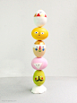 DIY复活节彩蛋组合n匹配雕塑活动 - 有趣的孩子一起玩所有装饰漂亮的鸡蛋