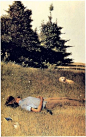 美国当代新写实主义艺术大师 Andrew Wyeth 安德鲁·怀斯
