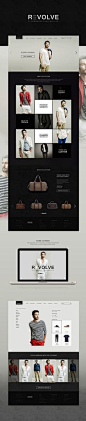 Clean Mondern Men Clothing ecommerce web site //  From up North