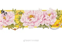 手绘插画的照片 - 微相册作者：@BIRTTANY斯妤 

九个品种的牡丹
#洛阳#  一见钟情是味道，一直爱一座城是这个季节独有的花香。洛阳牡丹花开时节动京城。
水彩 ​​​​