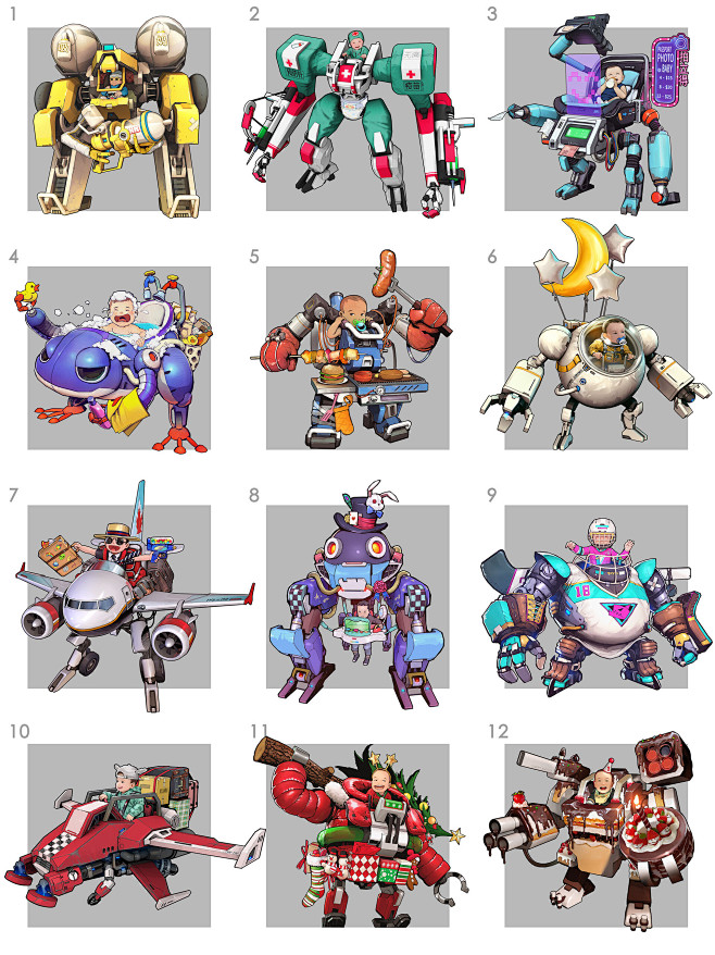 Evan's mech, Yulin L...