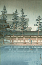 川瀬巴水·浮世绘