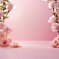 A clean pink background, arches, many light roses, the overall color is light pink, fresh, photography, maximum resolution, maximum perfectionism, realistic composition, professional photography, skilled technology, best quality, perfect results, best cla